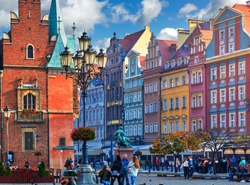 Image showing Copenhagen colourful port